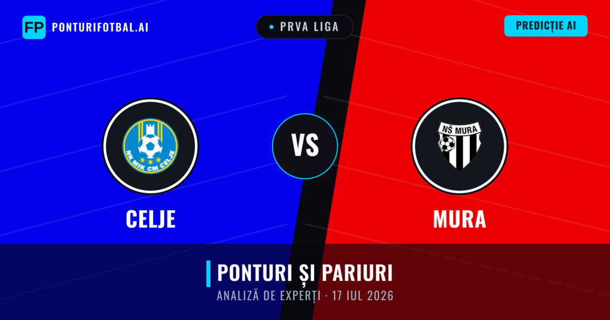 Celje vs Mura — pronostic și avancronică meci