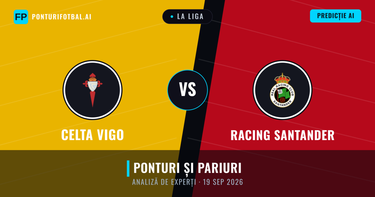 Celta Vigo vs Racing Santander — pronostic și avancronică meci