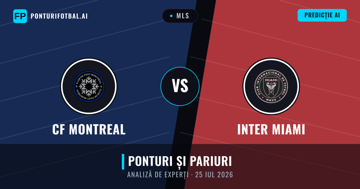 CF Montreal vs Inter Miami — pronostic și avancronică meci