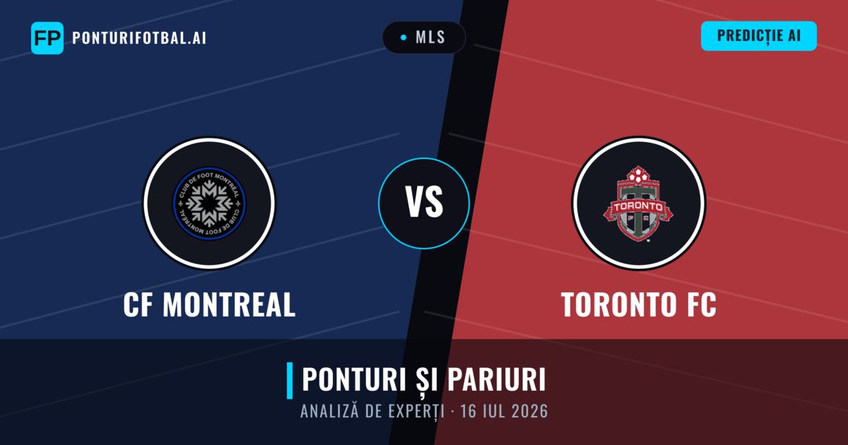 CF Montreal vs Toronto FC — pronostic și avancronică meci