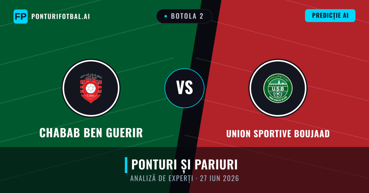 Chabab Ben Guerir vs Union Sportive Boujaad — pronostic și avancronică meci