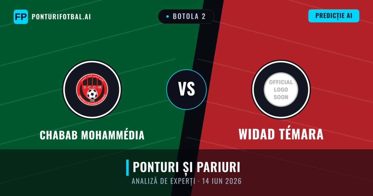 Chabab Mohammédia vs Widad Témara — pronostic și avancronică meci