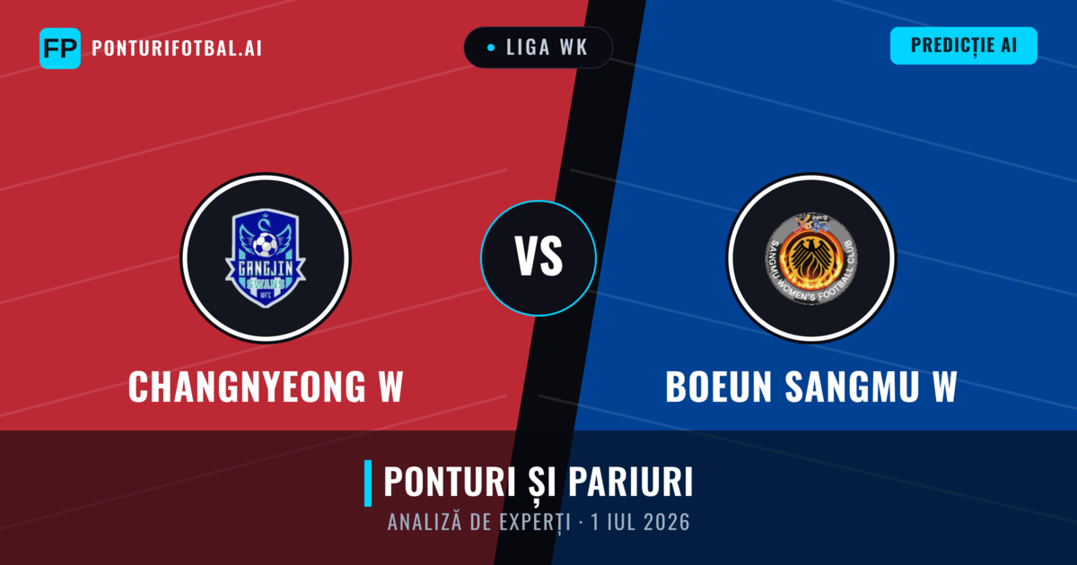 Changnyeong W vs Boeun Sangmu W — pronostic și avancronică meci