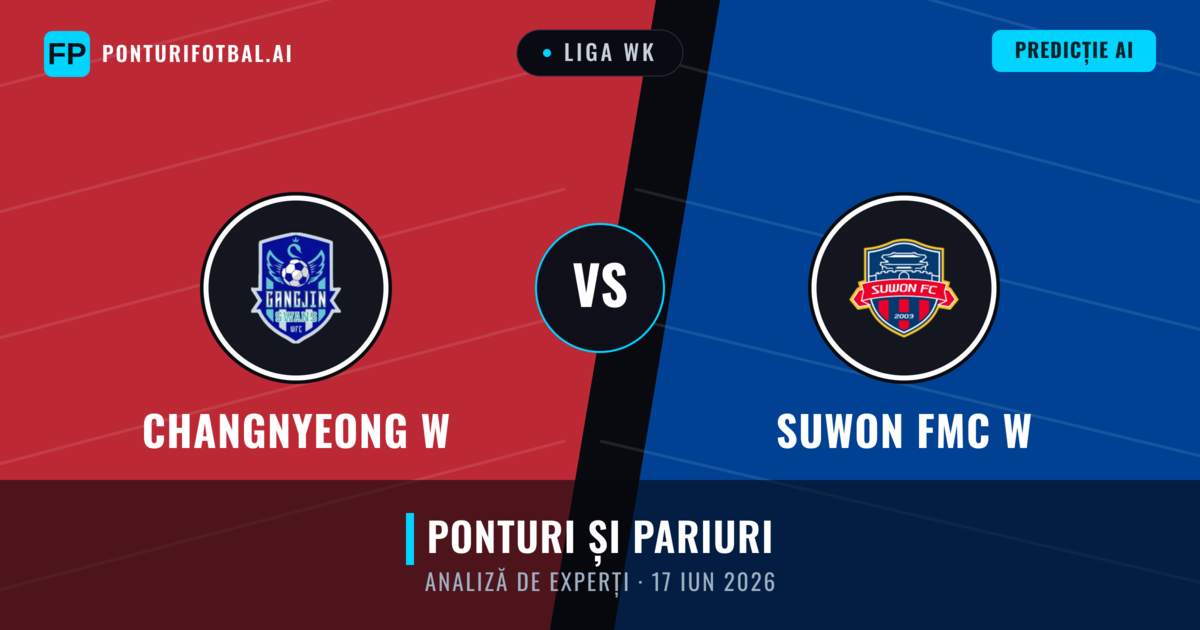 Changnyeong W vs Suwon FMC W — pronostic și avancronică meci