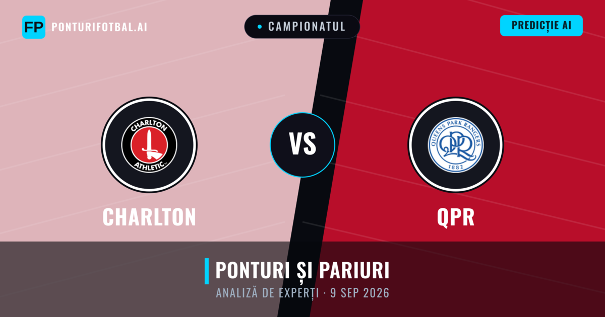 Charlton vs QPR — pronostic și avancronică meci