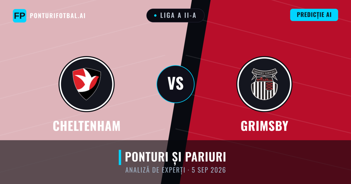 Cheltenham vs Grimsby — pronostic și avancronică meci