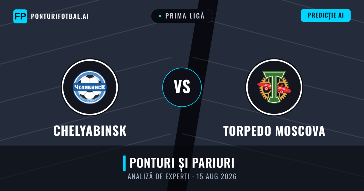 Chelyabinsk vs Torpedo Moscova — pronostic și avancronică meci