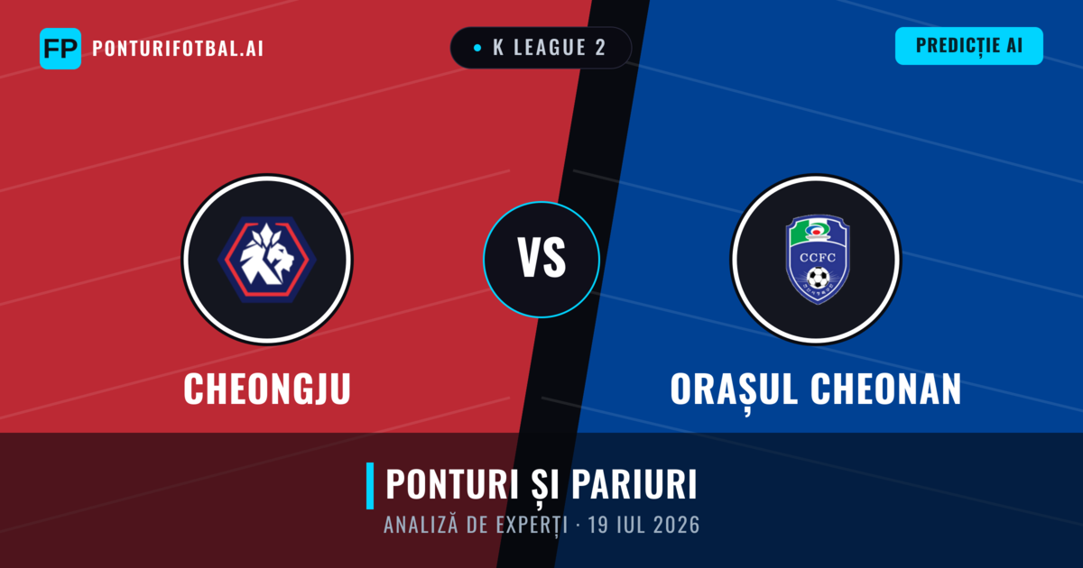Cheongju vs Orașul Cheonan — pronostic și avancronică meci