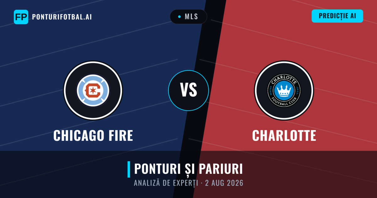 Chicago Fire vs Charlotte — pronostic și avancronică meci
