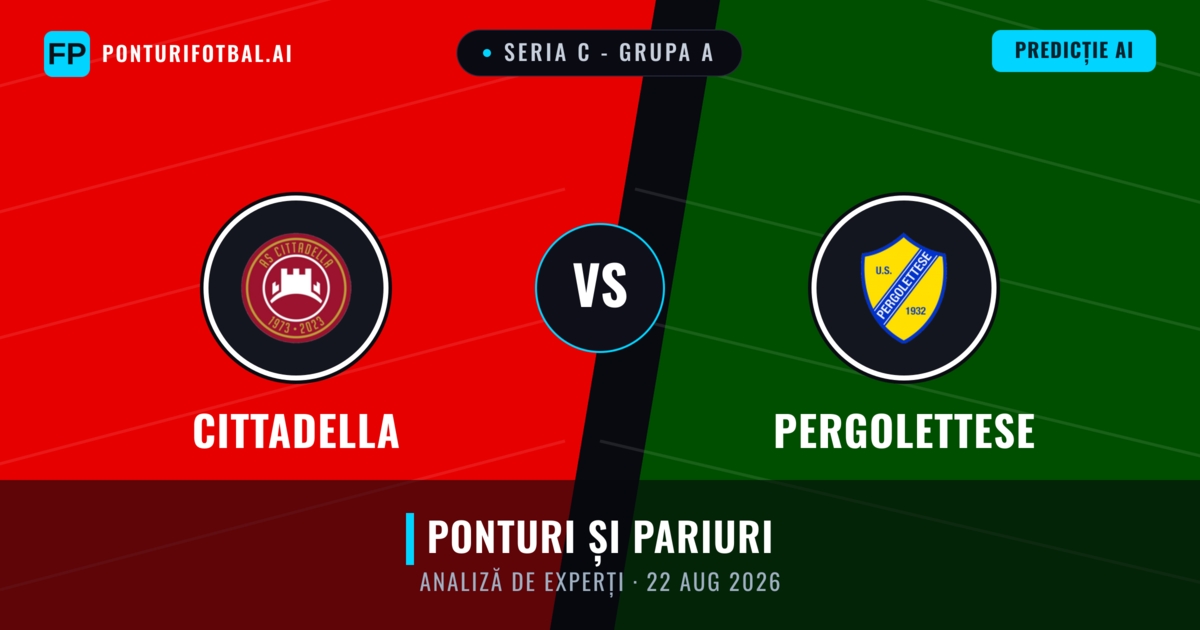 Cittadella vs Pergolettese — pronostic și avancronică meci