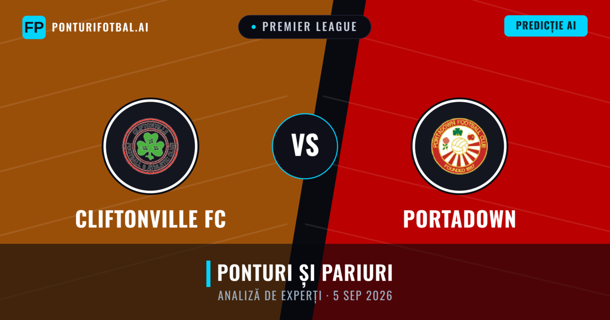 Cliftonville FC vs Portadown — pronostic și avancronică meci