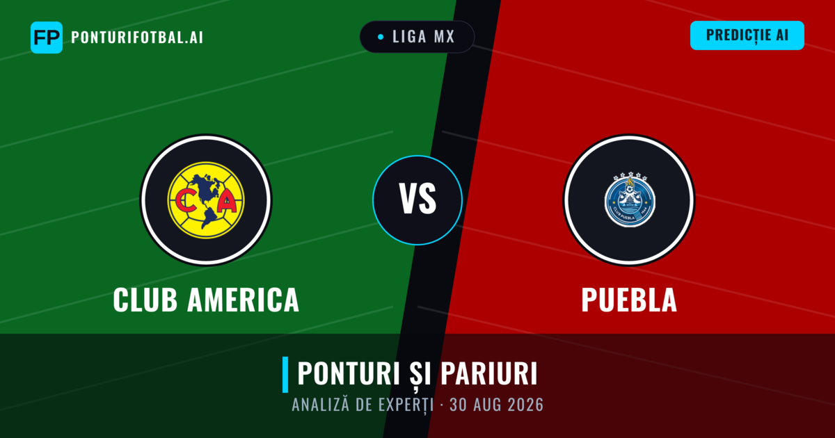 Club America vs Puebla — pronostic și avancronică meci