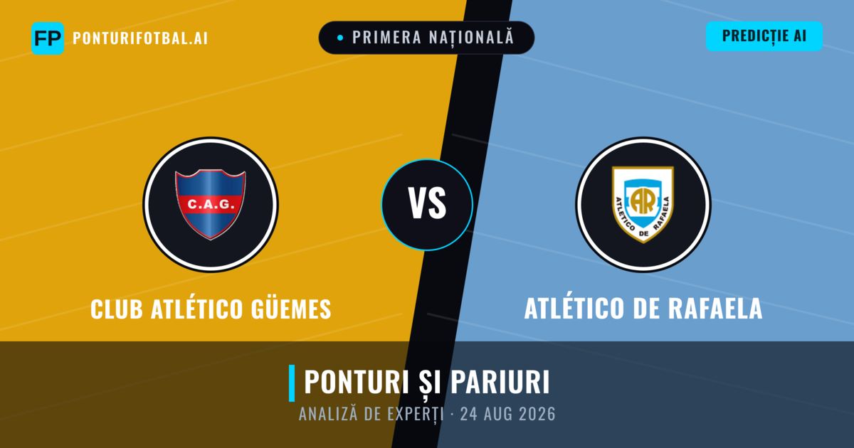 Club Atlético Güemes vs Atlético de Rafaela — pronostic și avancronică meci