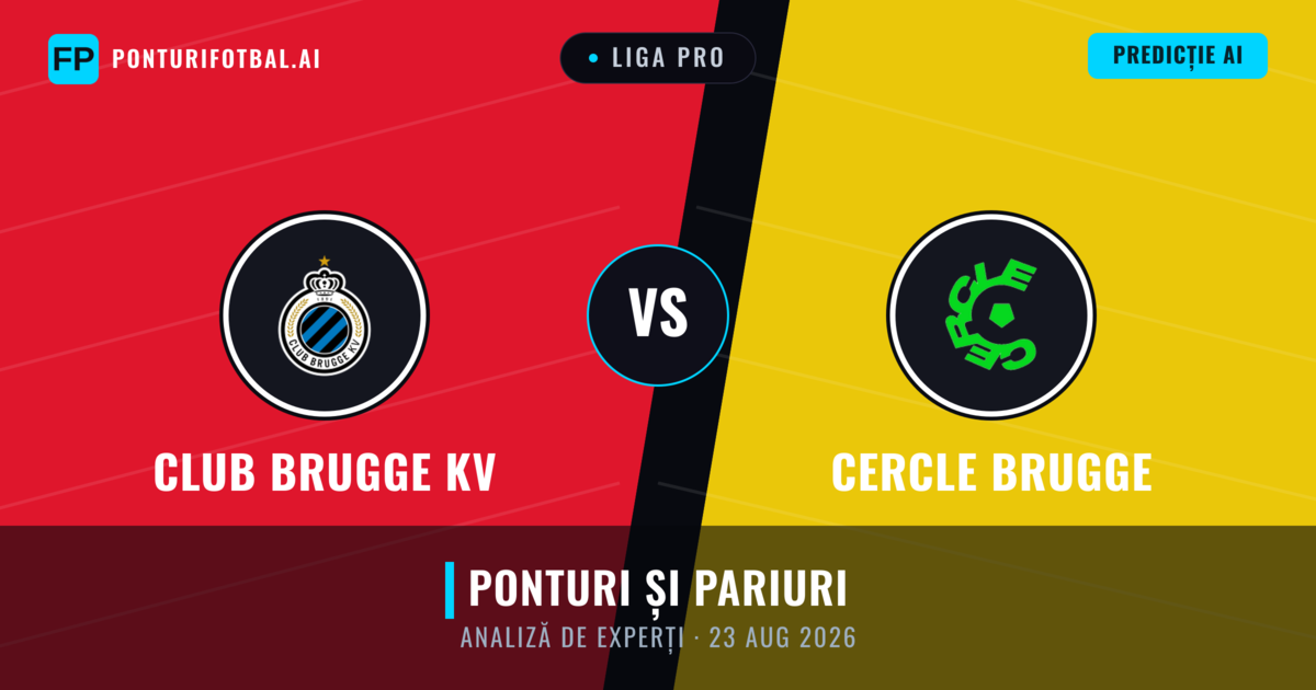 Club Brugge KV vs Cercle Brugge — pronostic și avancronică meci