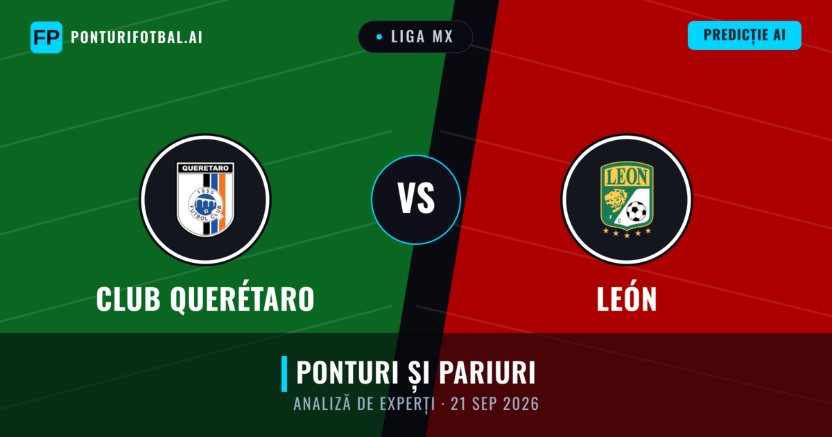 Club Querétaro vs León — pronostic și avancronică meci