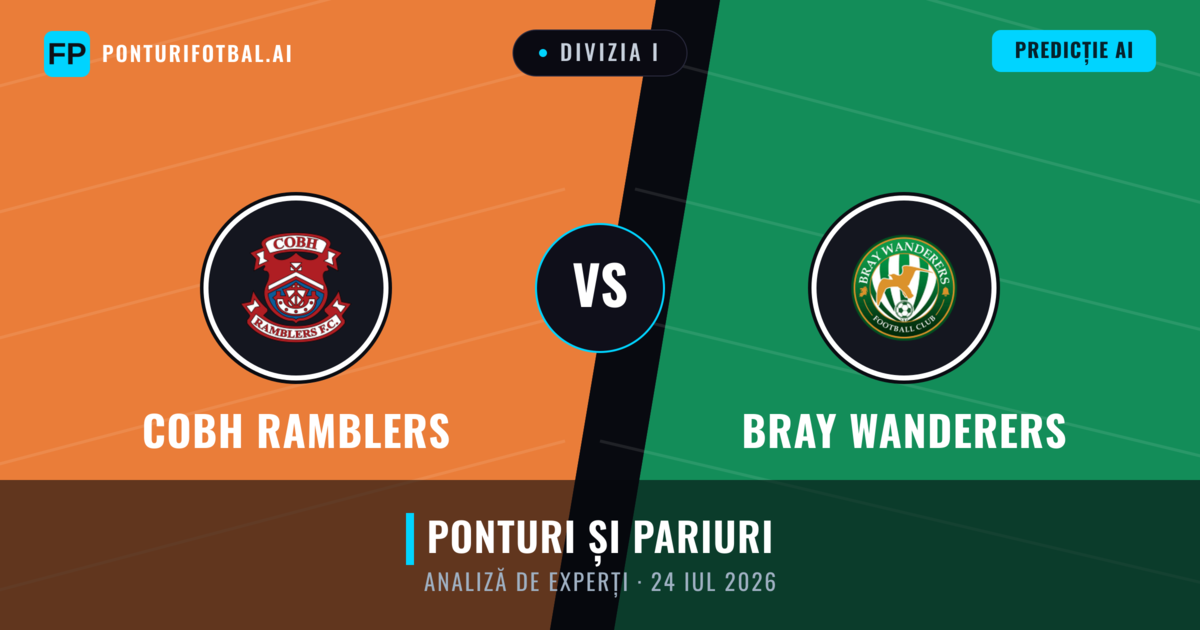 Cobh Ramblers vs Bray Wanderers — pronostic și avancronică meci