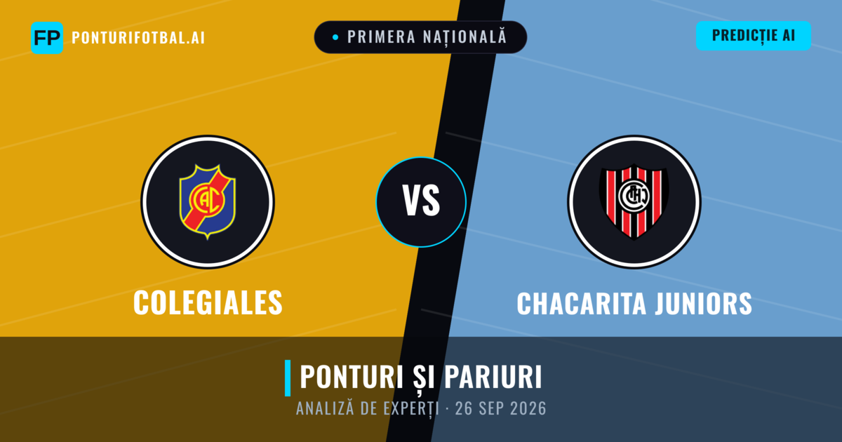 Colegiales vs Chacarita Juniors — pronostic și avancronică meci