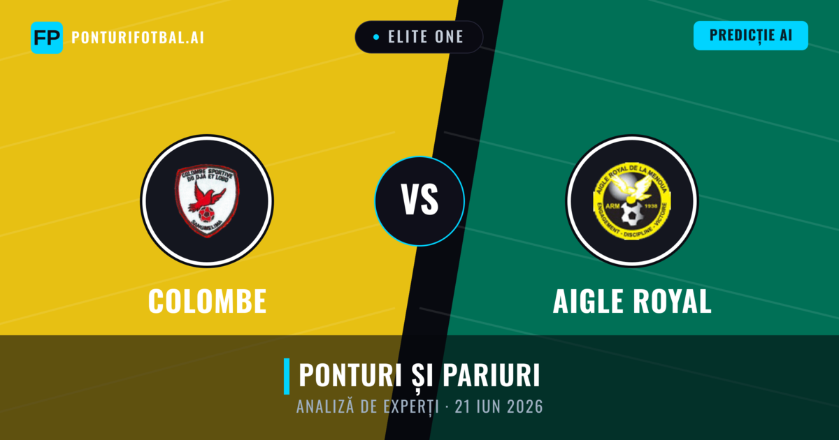 Colombe vs Aigle Royal — pronostic și avancronică meci