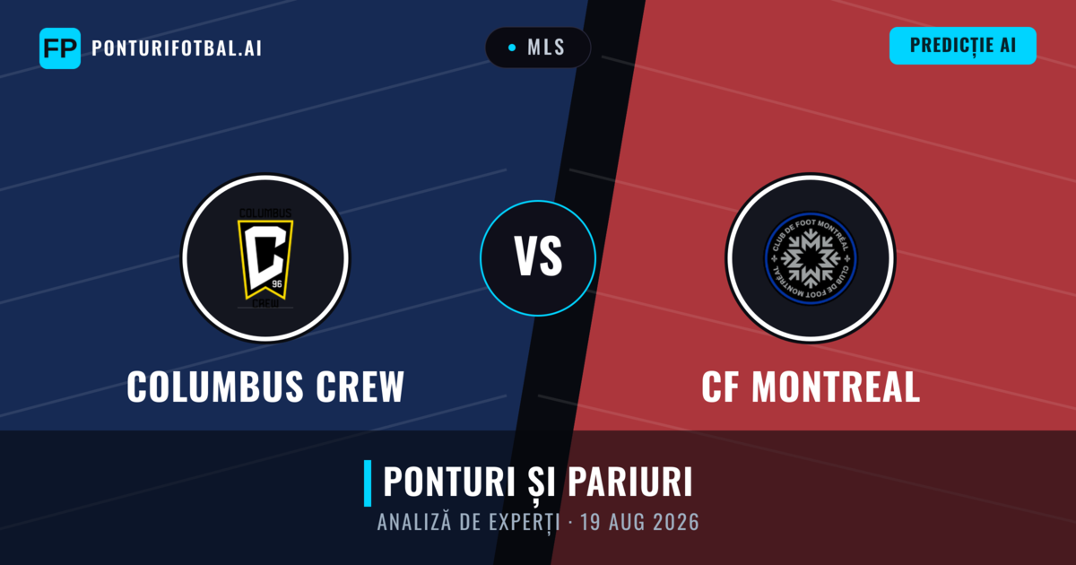 Columbus Crew vs CF Montreal — pronostic și avancronică meci