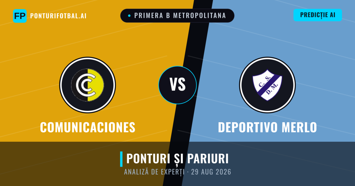 Comunicaciones vs Deportivo Merlo — pronostic și avancronică meci