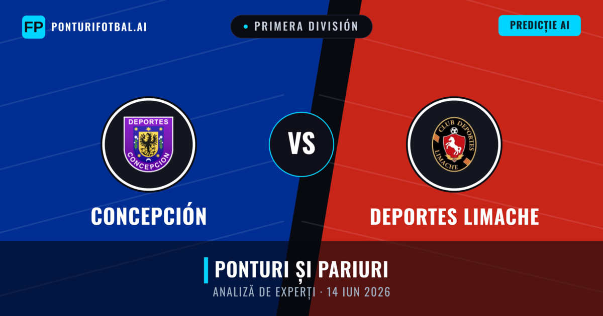 Concepción vs Deportes Limache — pronostic și avancronică meci