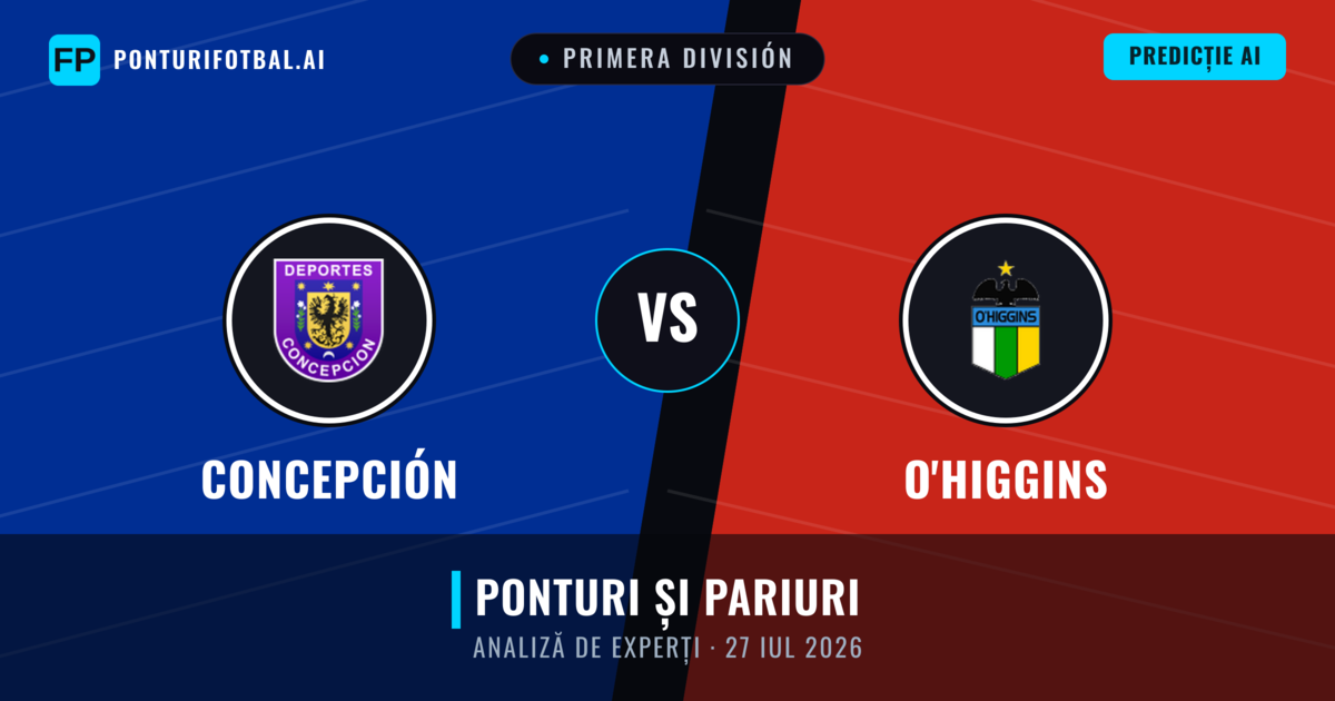 Concepción vs O'Higgins — pronostic și avancronică meci