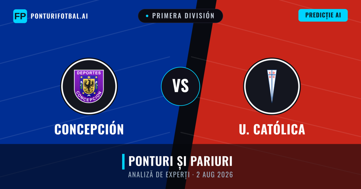 Concepción vs U. Católica — pronostic și avancronică meci
