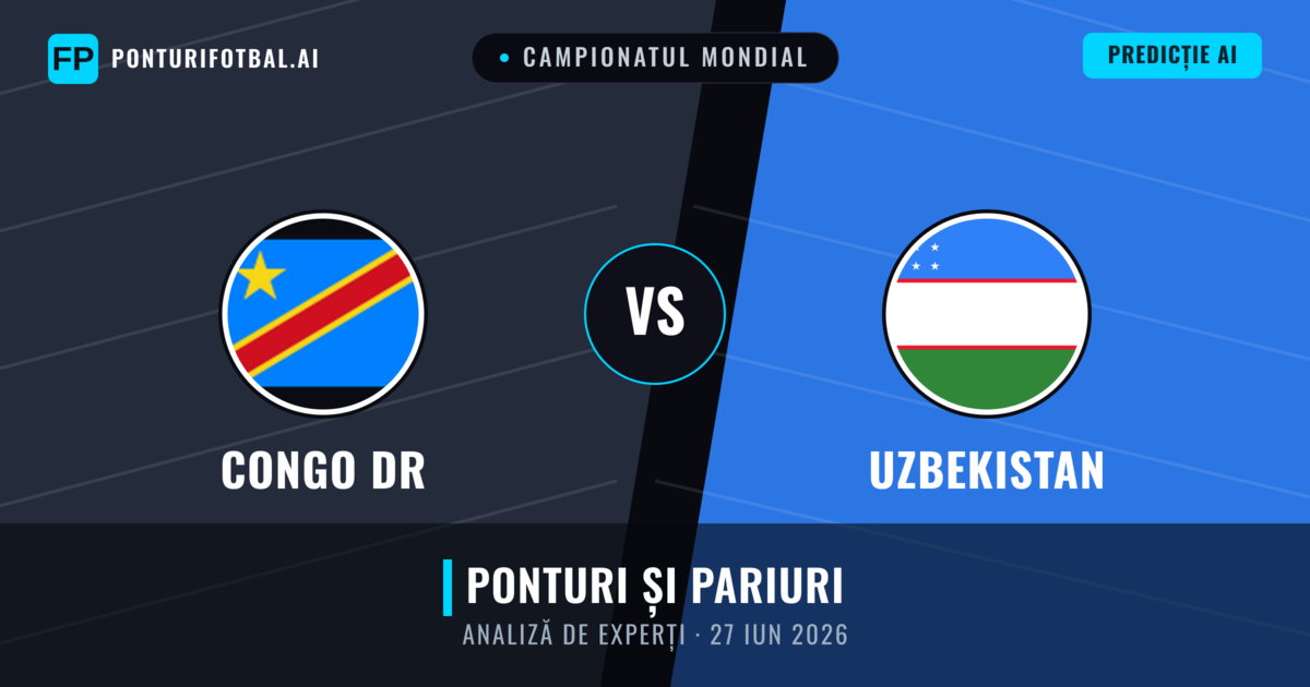 Congo DR vs Uzbekistan — pronostic și avancronică meci