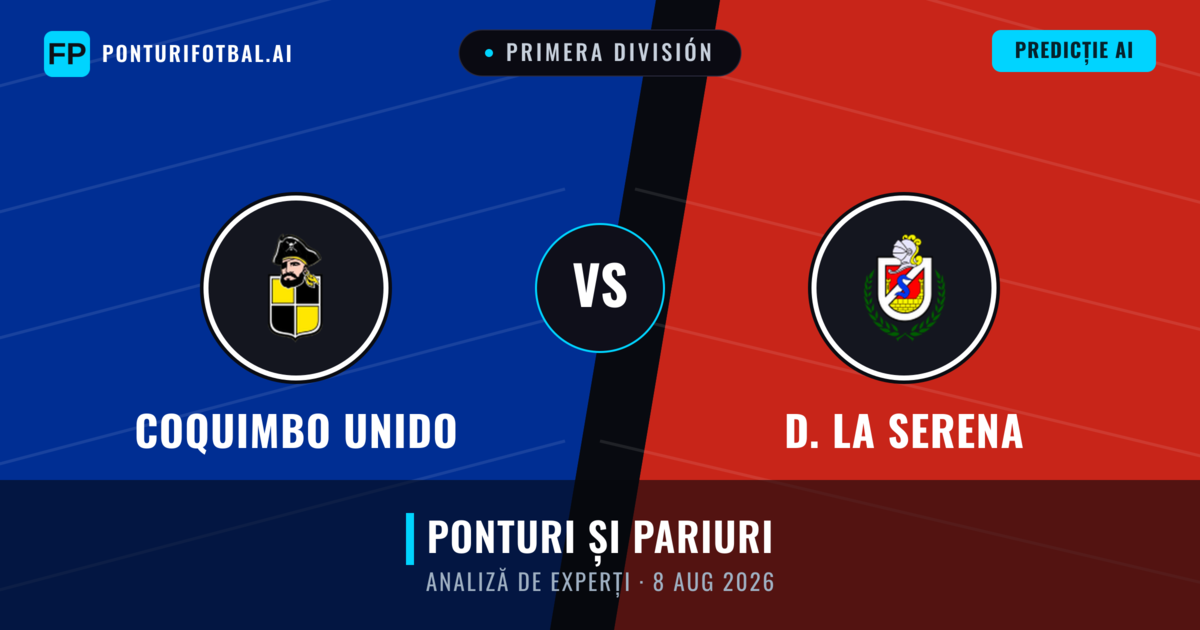 Coquimbo Unido vs D. La Serena — pronostic și avancronică meci