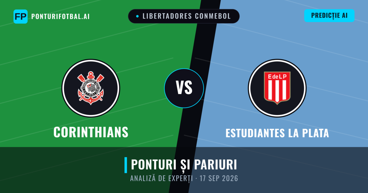 Corinthians vs Estudiantes La Plata — pronostic și avancronică meci