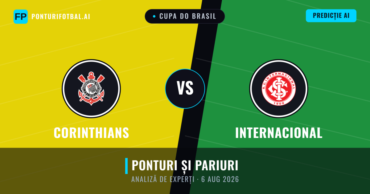 Corinthians vs Internacional — pronostic și avancronică meci