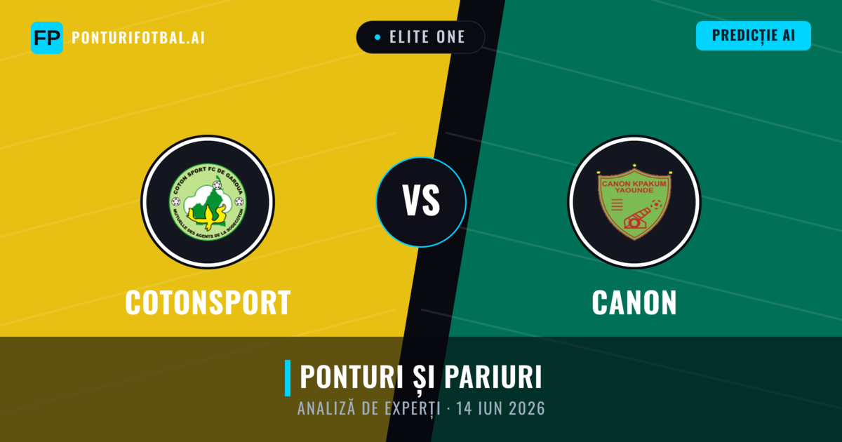 Cotonsport vs Canon — pronostic și avancronică meci