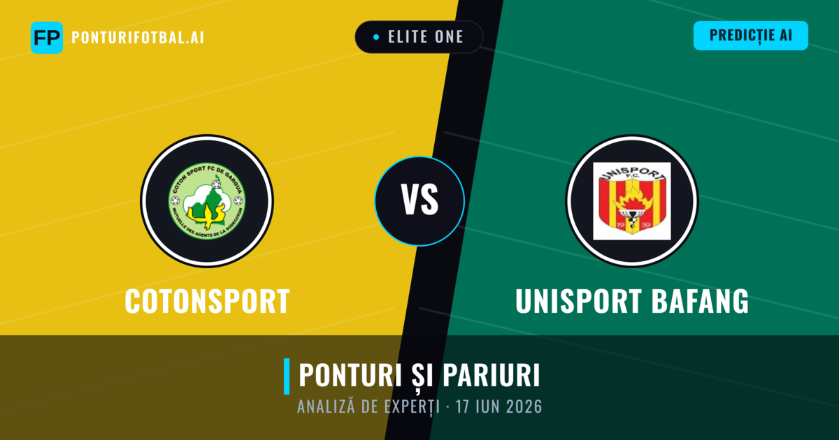 Cotonsport vs Unisport Bafang — pronostic și avancronică meci