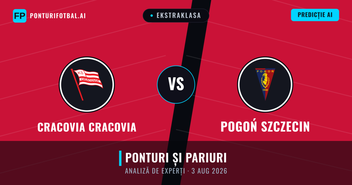 Cracovia Cracovia vs Pogoń Szczecin — pronostic și avancronică meci