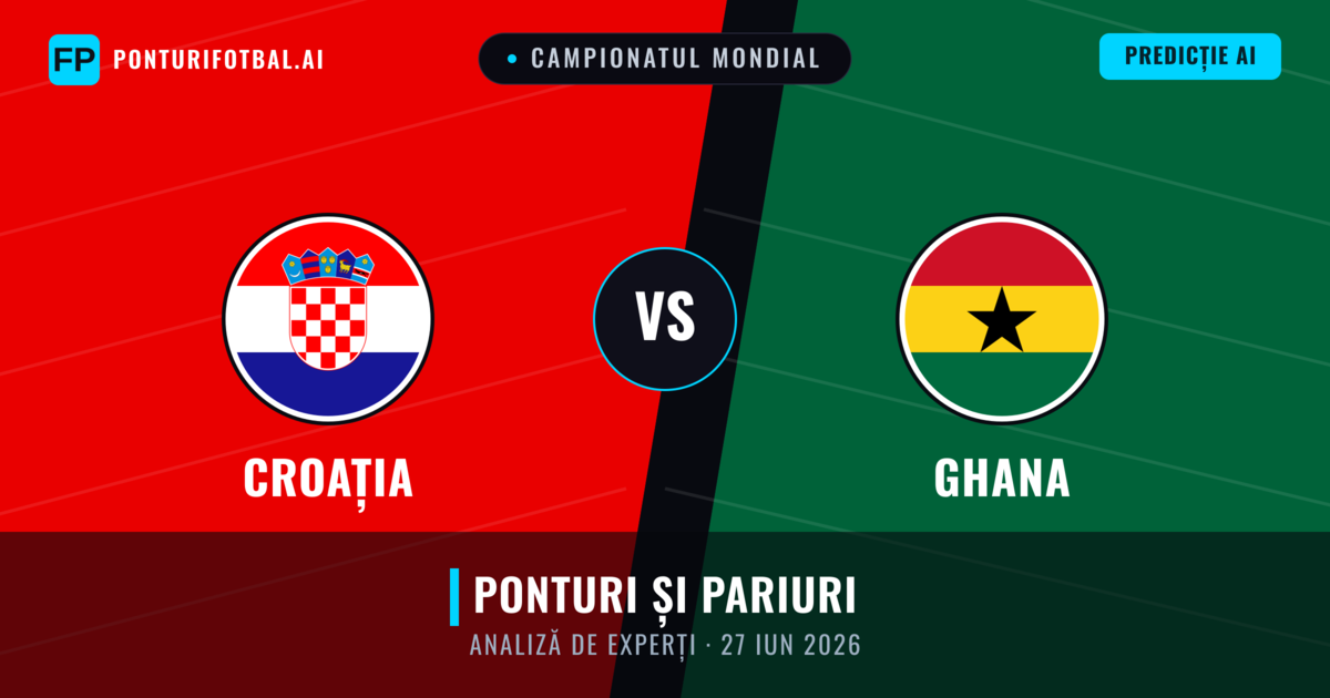 Croația vs Ghana — pronostic și avancronică meci