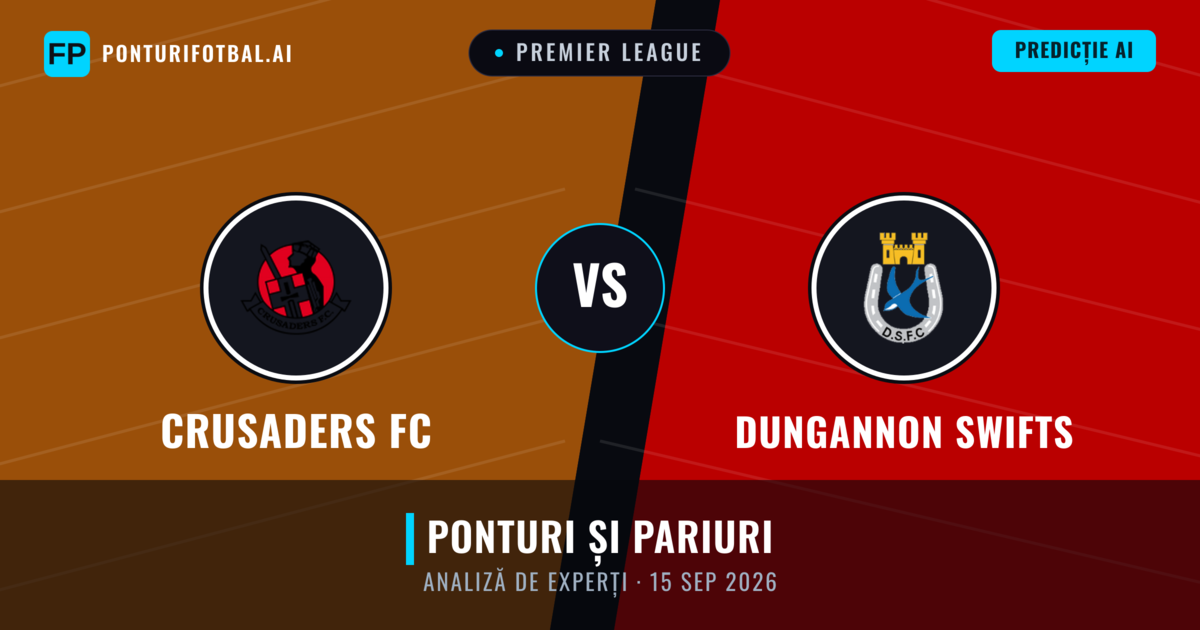 Crusaders FC vs Dungannon Swifts — pronostic și avancronică meci