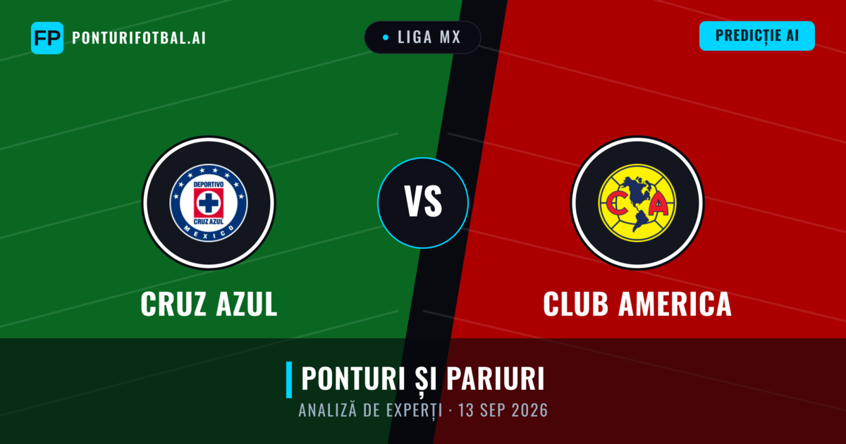 Cruz Azul vs Club America — pronostic și avancronică meci
