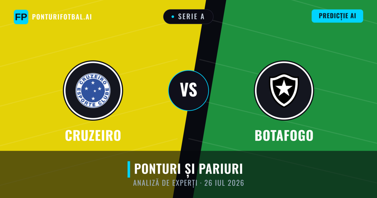 Cruzeiro vs Botafogo — pronostic și avancronică meci