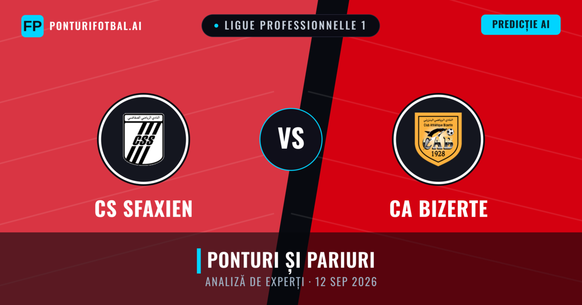 CS Sfaxien vs CA Bizerte — pronostic și avancronică meci