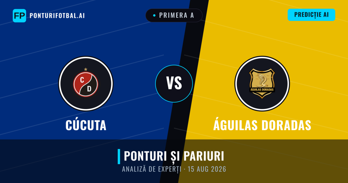 Cúcuta vs Águilas Doradas — pronostic și avancronică meci