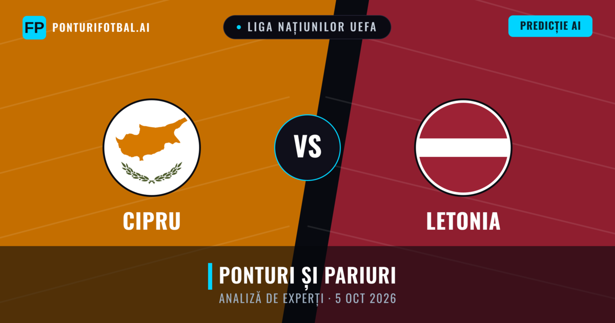 Cipru vs Letonia — pronostic și avancronică meci