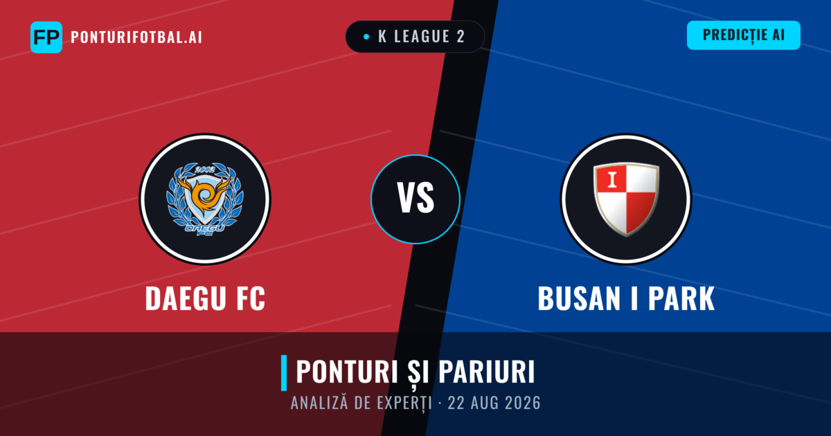 Daegu FC vs Busan I Park — pronostic și avancronică meci