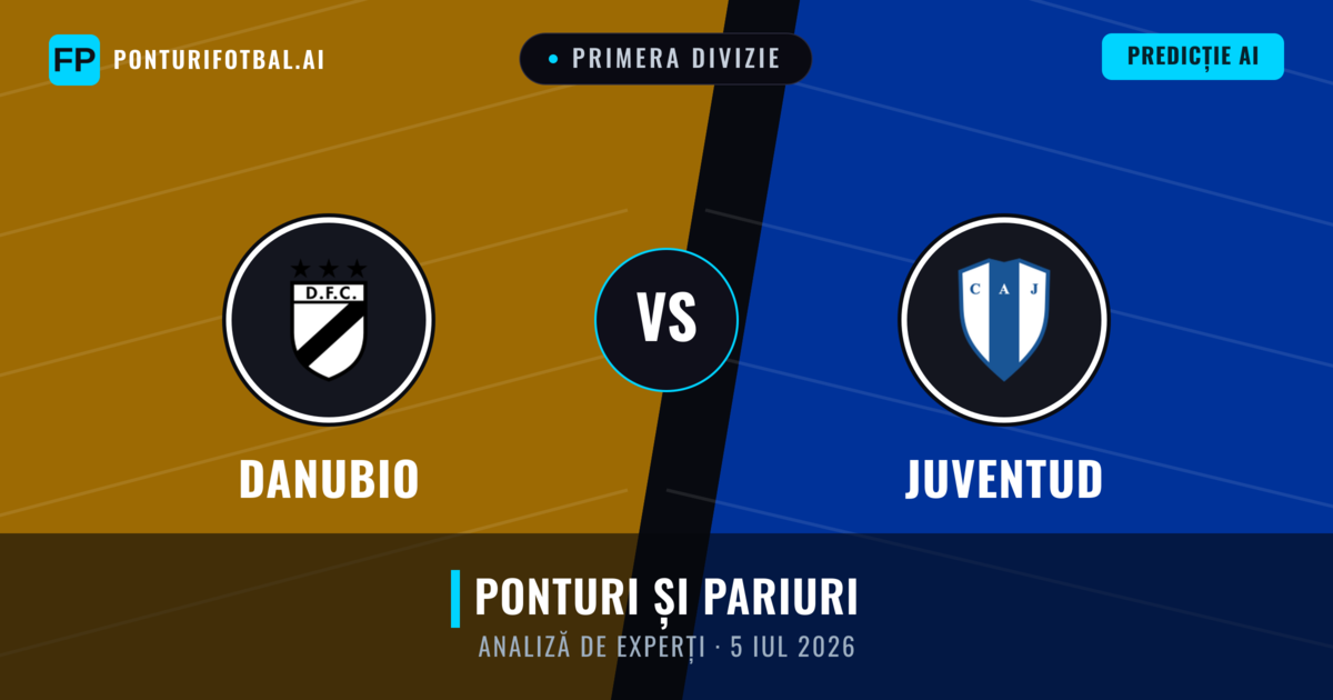 Danubio vs Juventud — pronostic și avancronică meci