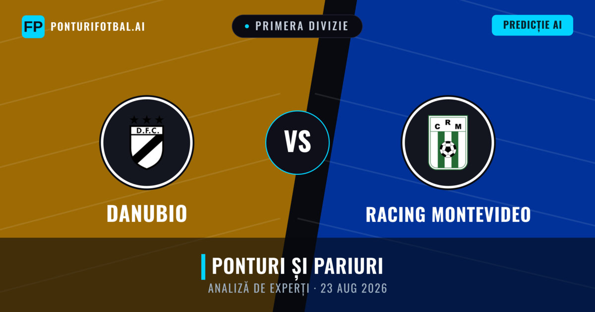Danubio vs Racing Montevideo — pronostic și avancronică meci