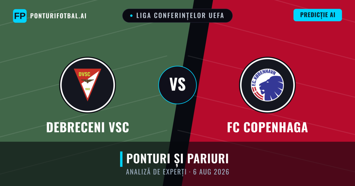 Debreceni VSC vs FC Copenhaga — pronostic și avancronică meci