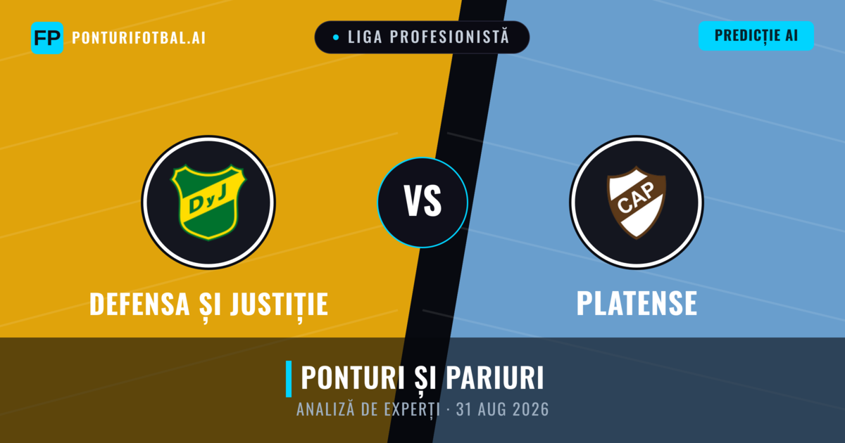 Defensa și Justiție vs Platense — pronostic și avancronică meci