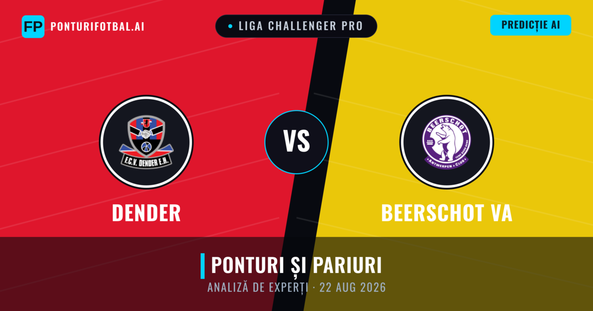 Dender vs Beerschot VA — pronostic și avancronică meci