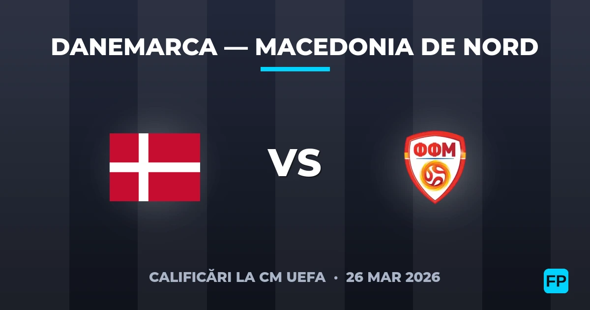 Danemarca vs Macedonia de Nord — pronostic și avancronică meci