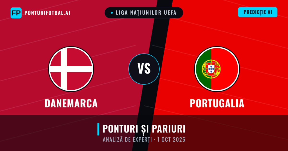 Danemarca vs Portugalia — pronostic și avancronică meci