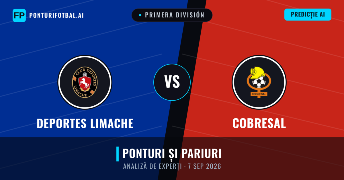 Deportes Limache vs Cobresal — pronostic și avancronică meci